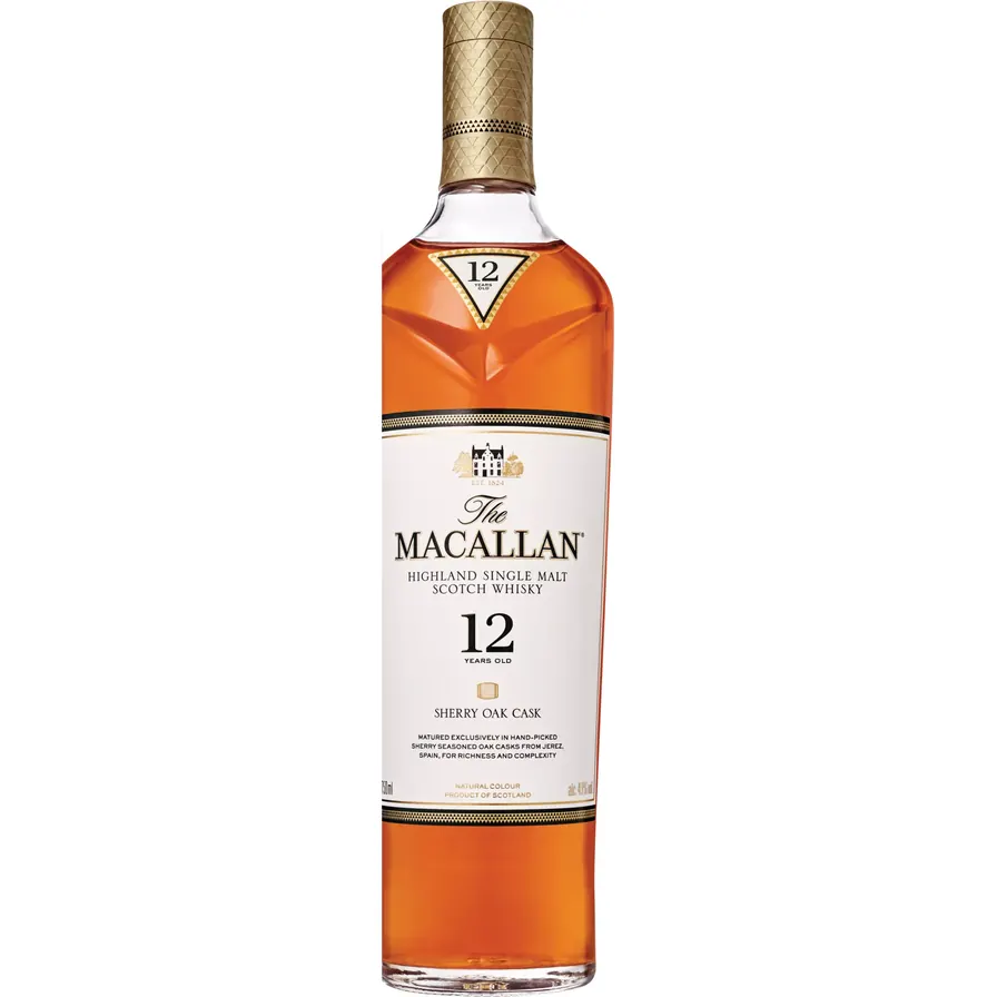 THE MACALLAN 12YO SHERRY OAK 750ML