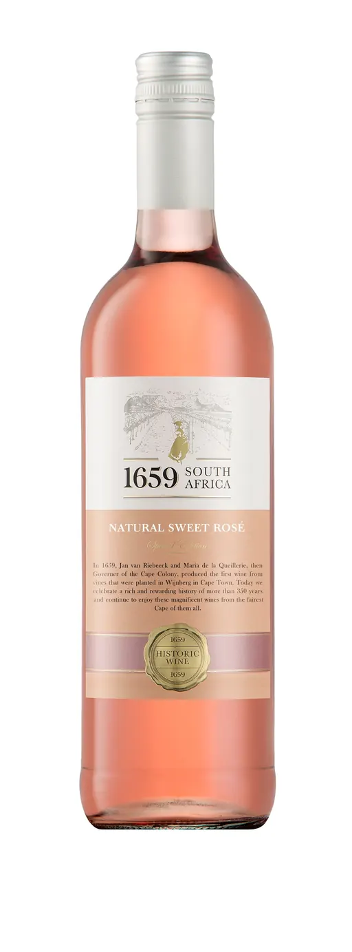 1659 NATURAL SWEET ROSE 750ML