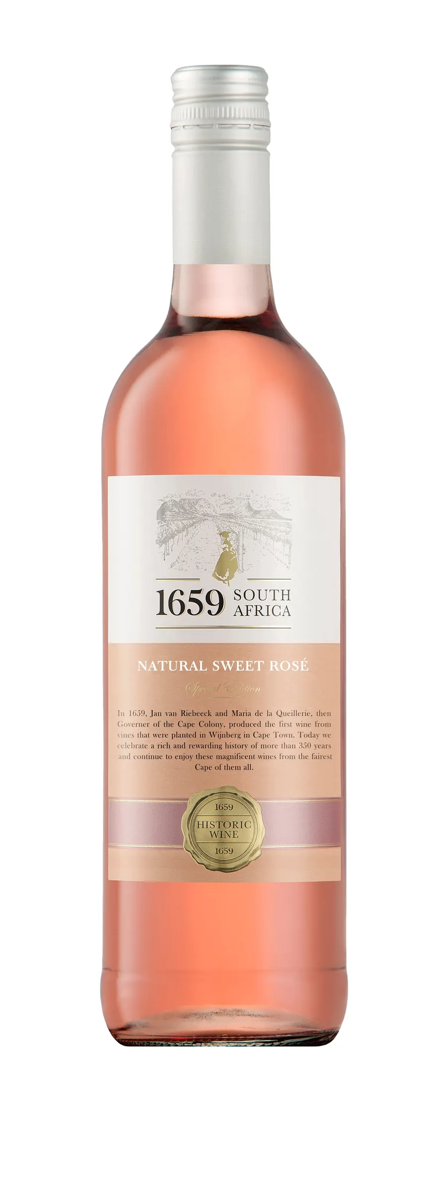 1659 NATURAL SWEET ROSE 750ML