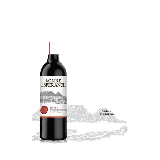 BONNE ESPERANCE DRY RED 750ML