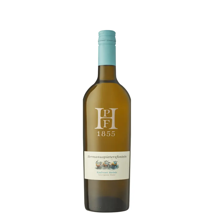 HERMANUSPIETERFONTEIN KAALVOET MEISIE SAUV B 750ML