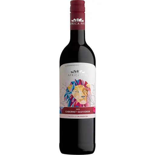 AFRICA FIVE CAB SAUV 750ML