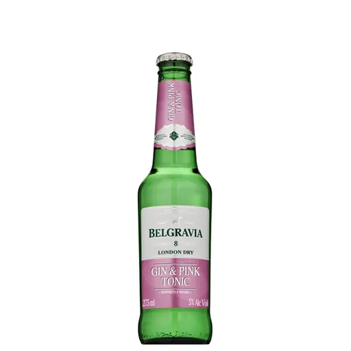 BELGRAVIA GIN & PINK TONIC 275ML DPY