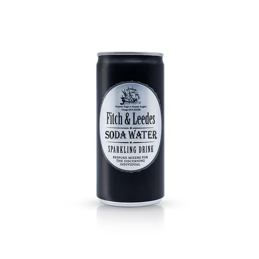 FITCH & LEEDES SODA WATER 200ML