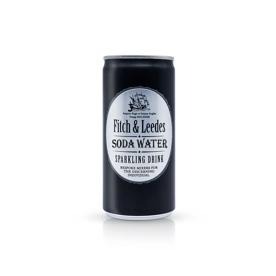 FITCH & LEEDES SODA WATER 200ML