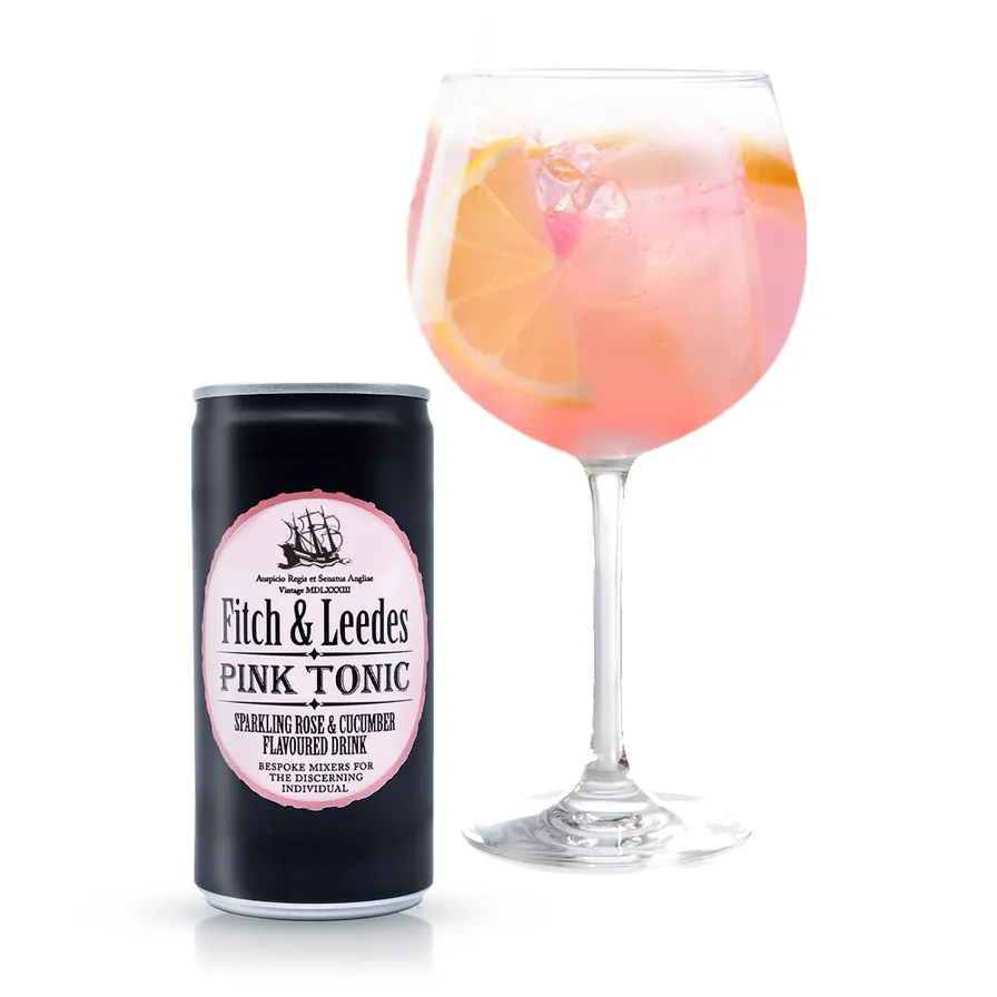 FITCH & LEEDES PINK TONIC 200ML