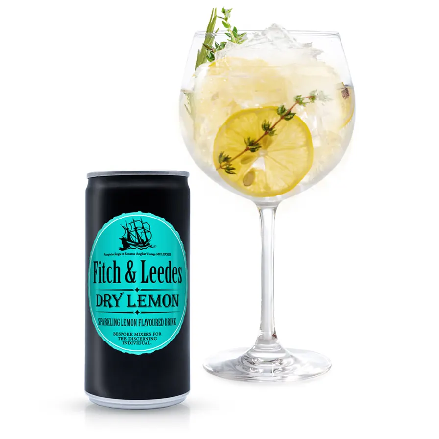 FITCH & LEEDES DRY LEMON 200ML