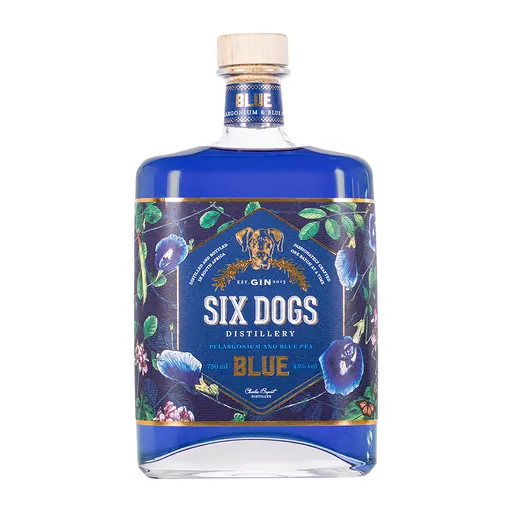 SIX DOGS BLUE GIN