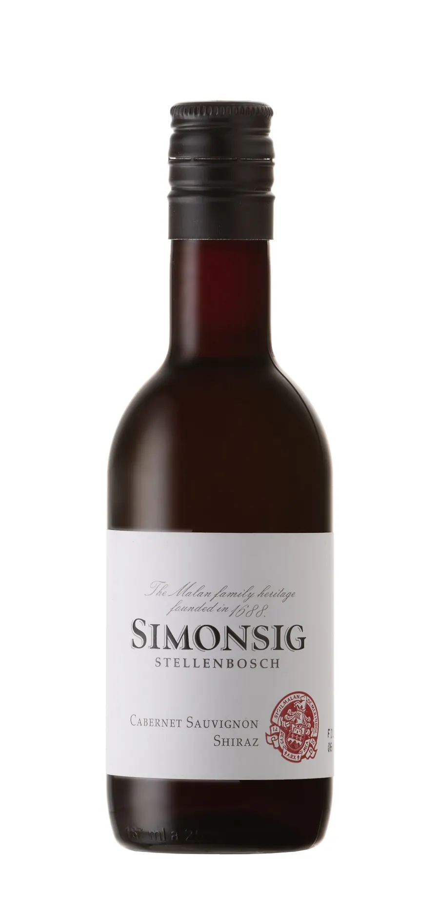 SIMONSIG CAB SAUV SHIRAZ 187ML