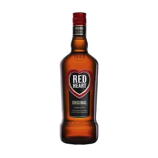 RED HEART RUM 750ML