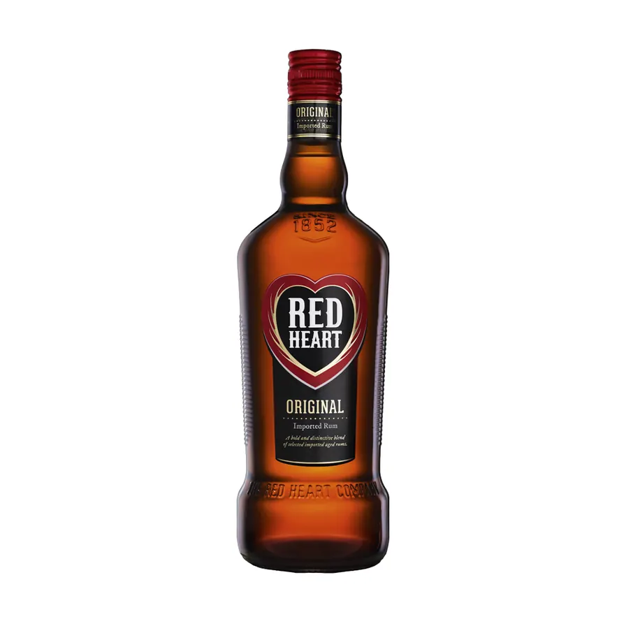RED HEART RUM 750ML