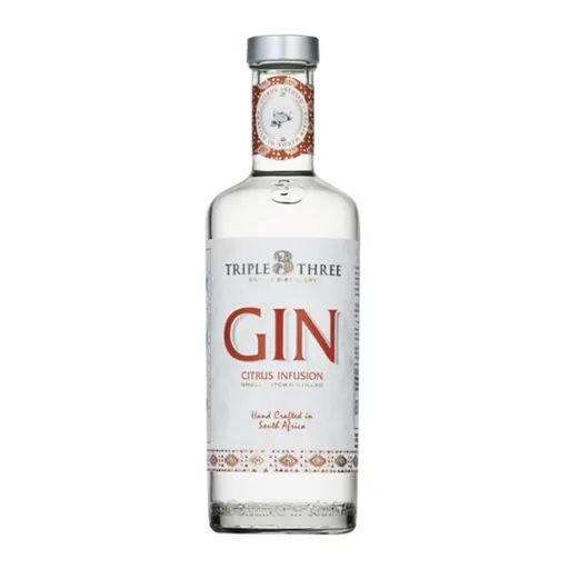 TRIPLE THREE GIN CITRUS 500ML