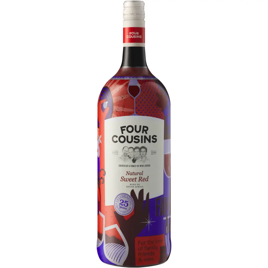 FOUR COUSINS SWEET RED 1.5 LTR