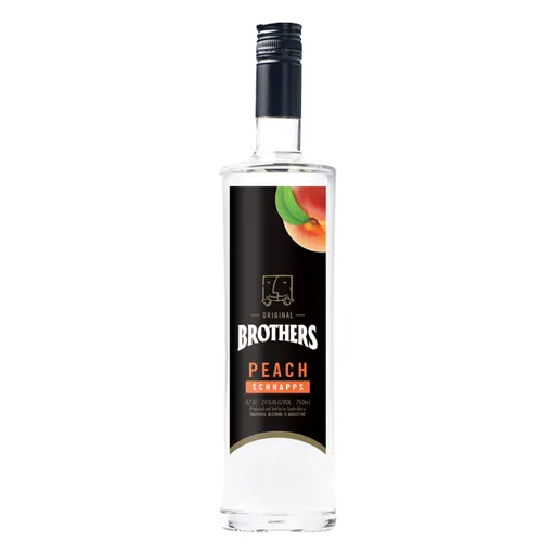 BROTHERS PEACH SCHNAPPS 750ML