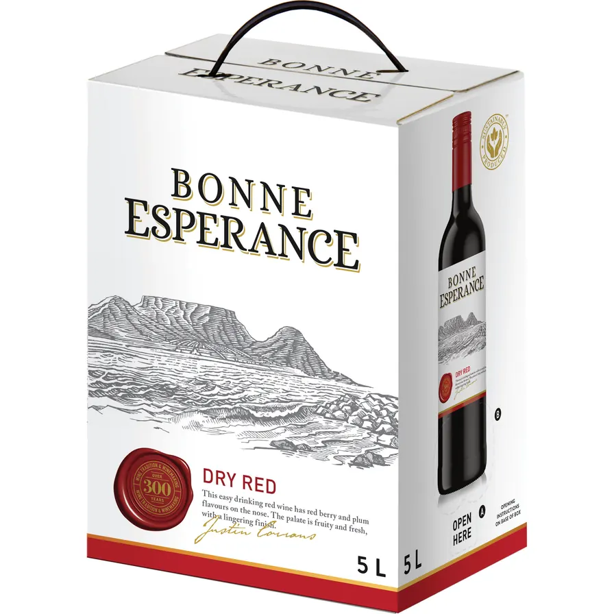 BONNE ESPERANCE DRY RED 5L