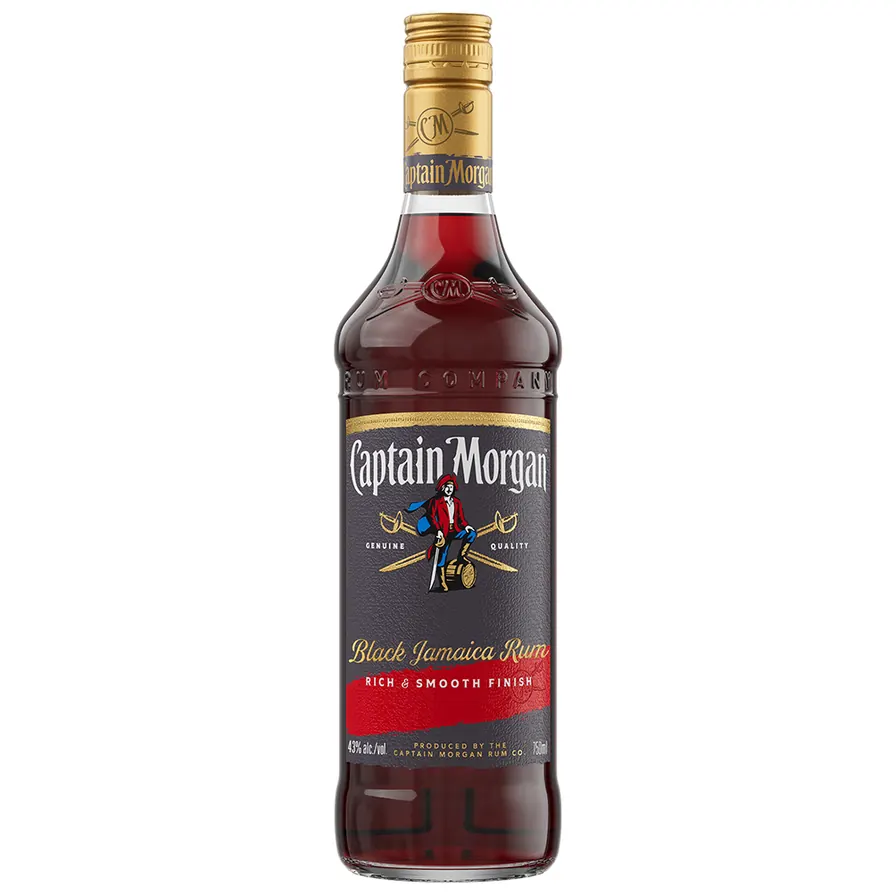 CAPTAIN MORGAN BLACK JAMAICAN 750ML