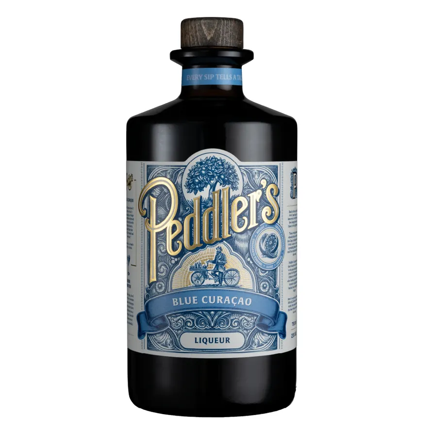 PEDDLERS BLUE CURACAO 750ML