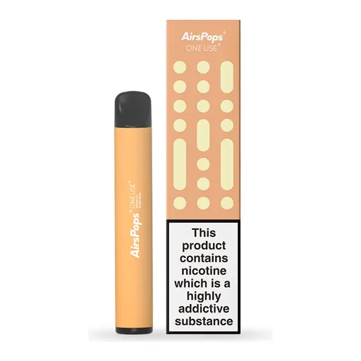 AIRPOPS 5% PEACH ICE
