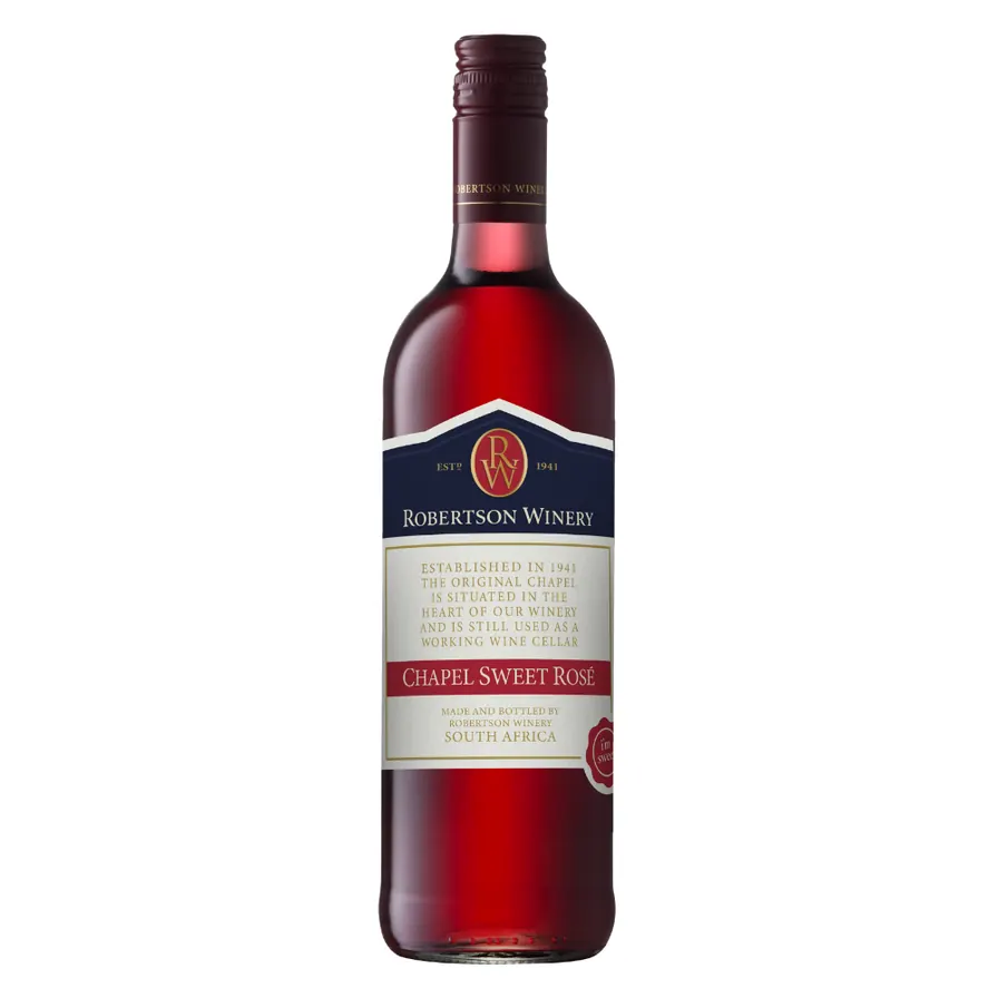 ROBERTSON CHAPEL NATURAL SWEET ROSE 750ML