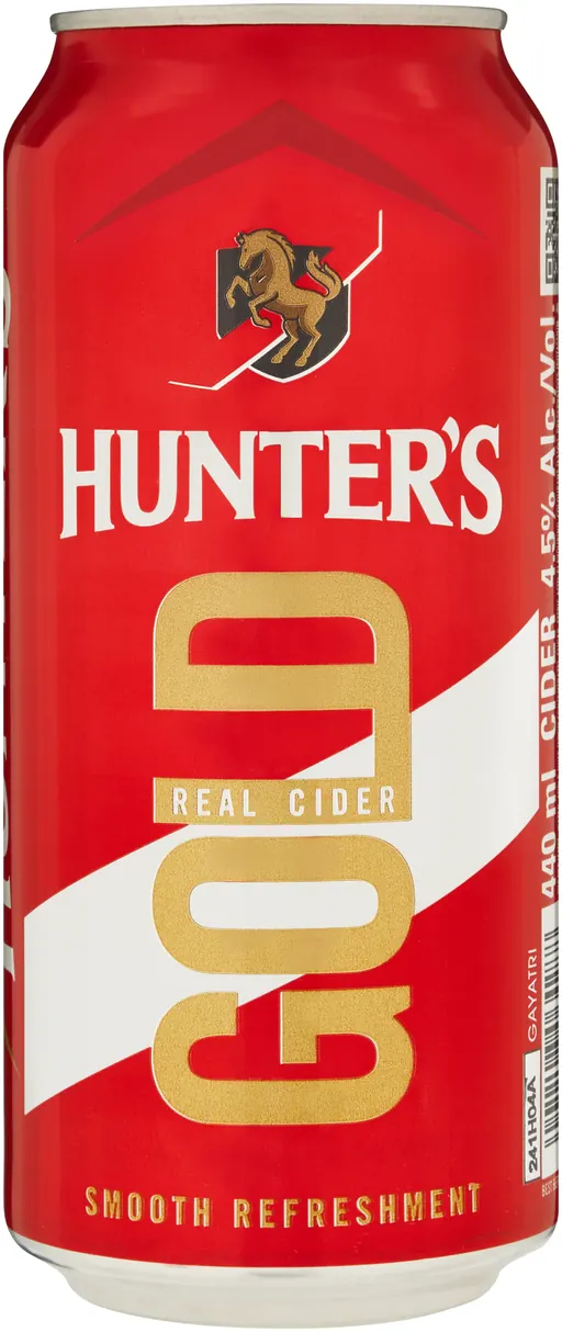HUNTERS GOLD CAN 440 ML