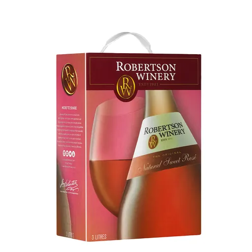 ROBERTSON NATURAL SWEET ROSE 3L
